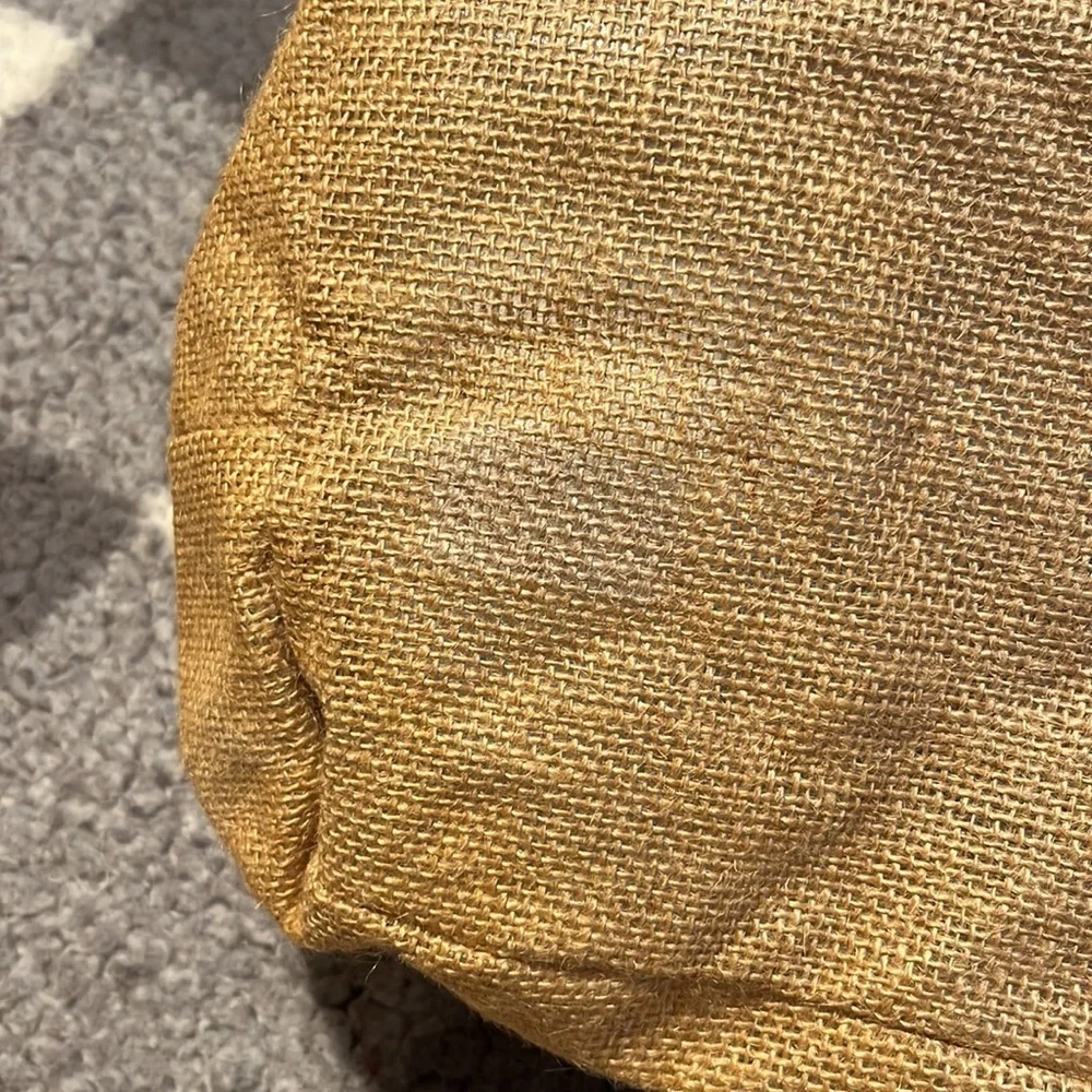 Burlap style Gift Bag or Basket